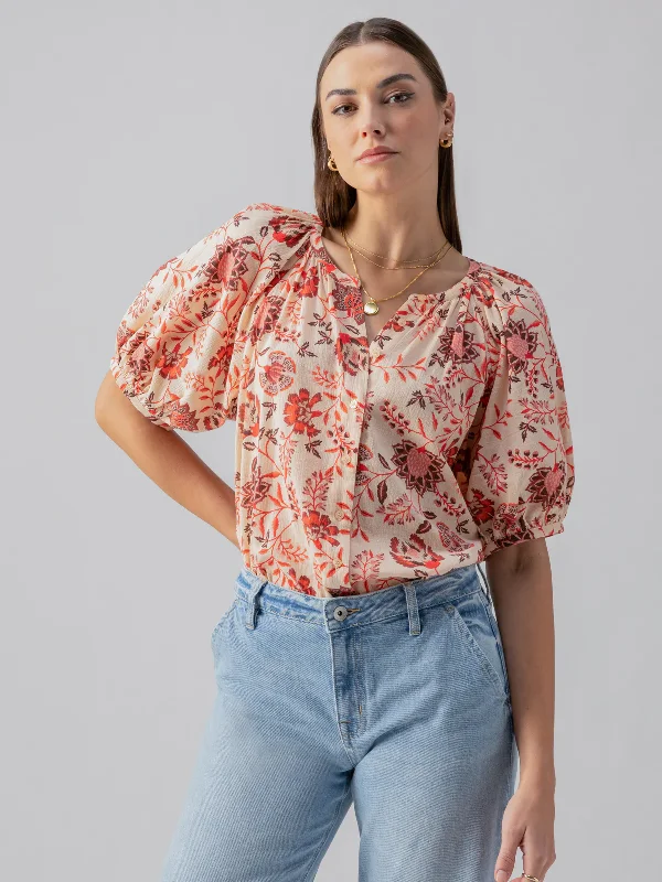 Boho Blouse Chic Square Blouse