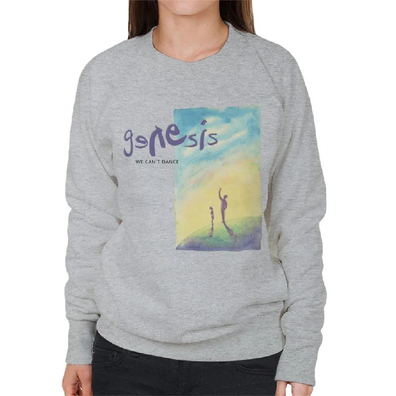 Genesis We Cant Dance Album Cover Women's Sweatshirt Hoodie with Slim Fit Tailored Modern Genesis We Cant Dance Album Cover Women's Sweatshirt Hoodie with Slim Fit Tailored Modern