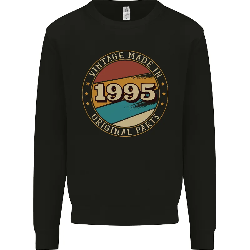 29th Birthday Vintage Made In 1995 Mens Sweatshirt Jumper Hoodie with Gradient Ombre Colorful 29th Birthday Vintage Made In 1995 Mens Sweatshirt Jumper Hoodie with Gradient Ombre Colorful