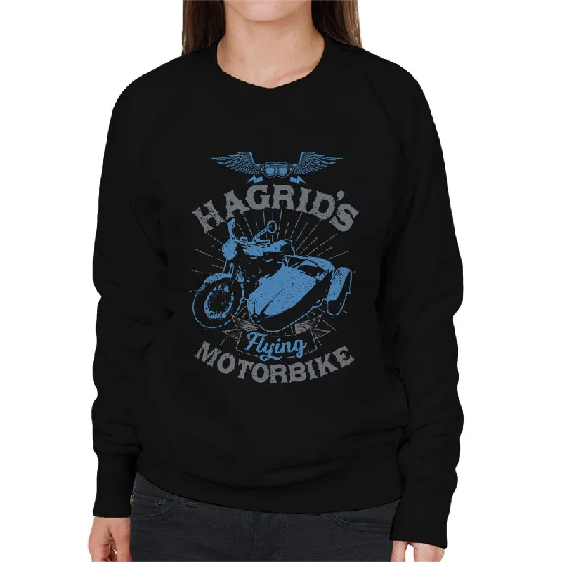 Harry Potter Hagrids Flying Motorbike Women's Sweatshirt Hoodie with Longline Fit Extended Stylish Harry Potter Hagrids Flying Motorbike Women's Sweatshirt Hoodie with Longline Fit Extended Stylish