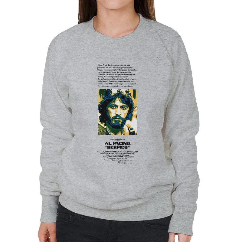 Serpico Frank Introduction Women's Sweatshirt Hoodie with Set-In Sleeves Structured Classic