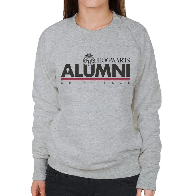 Harry Potter Hogwarts Alumni Gryffindor Women's Sweatshirt Hoodie with Print Artistic Unique Harry Potter Hogwarts Alumni Gryffindor Women's Sweatshirt Hoodie with Print Artistic Unique