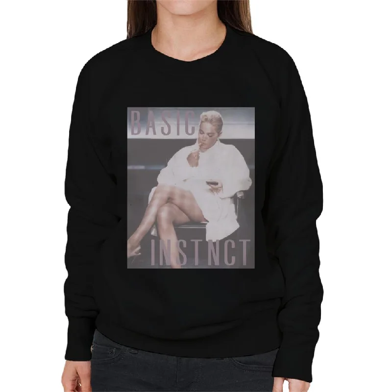 Basic Instinct Catherine Interrogation Scene Women's Sweatshirt Hoodie with Turtle Neck Cozy Winter Basic Instinct Catherine Interrogation Scene Women's Sweatshirt Hoodie with Turtle Neck Cozy Winter