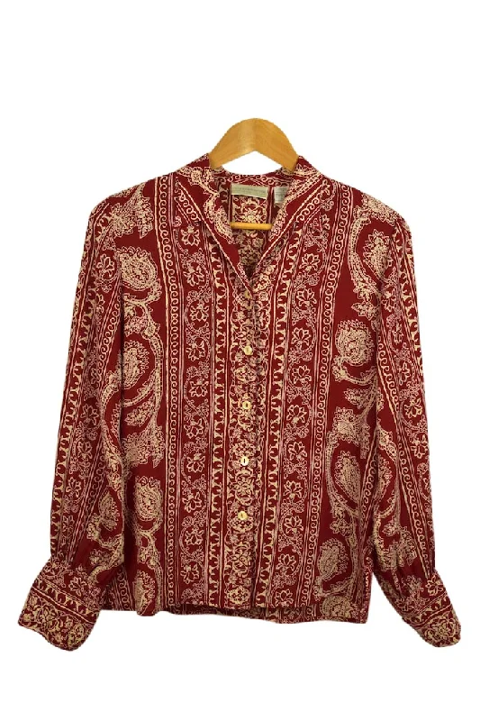 Ladies Floral Blouse Lightweight Floral Blouse