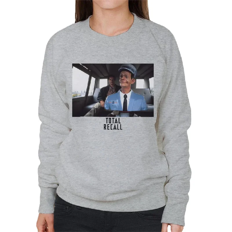 Total Recall Johnny Cab Women's Sweatshirt Hoodie with Print Artistic Unique