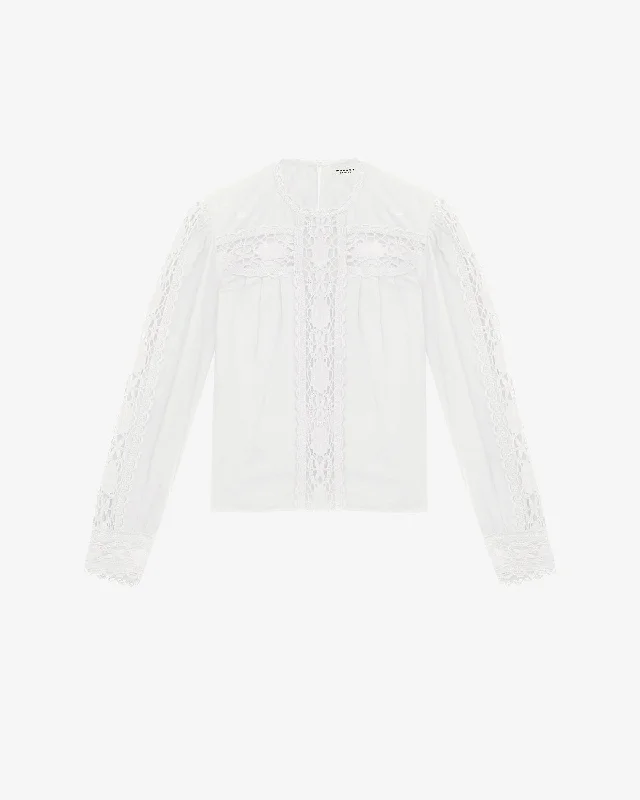 VALMIRA BLOUSE Elegant Silk Blouse