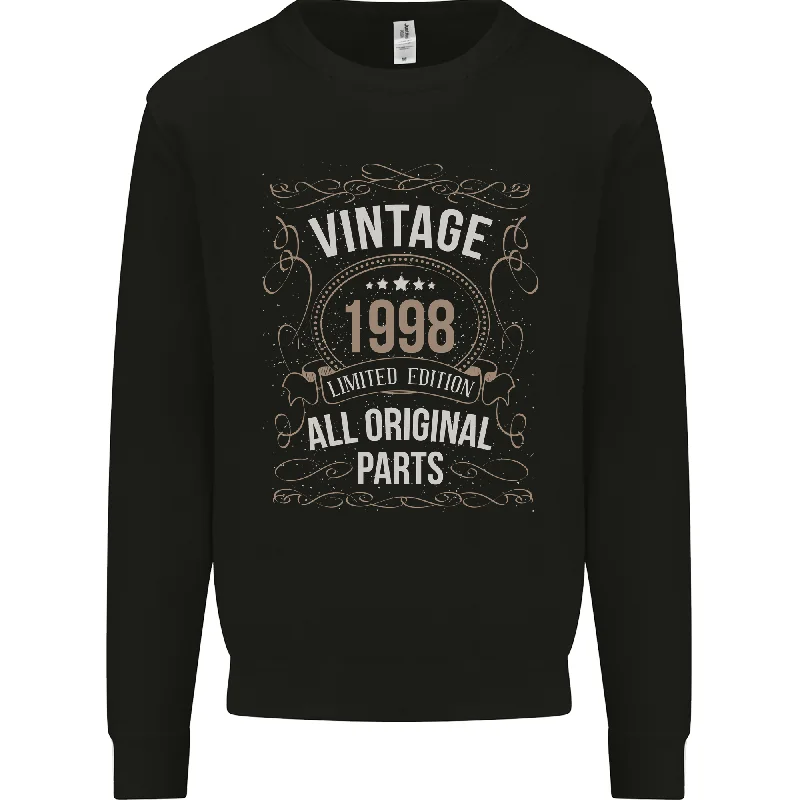 26th Birthday Limited Edition 1998 Mens Sweatshirt Jumper Hoodie with Drawstring Waist Adjustable Fitted 26th Birthday Limited Edition 1998 Mens Sweatshirt Jumper Hoodie with Drawstring Waist Adjustable Fitted