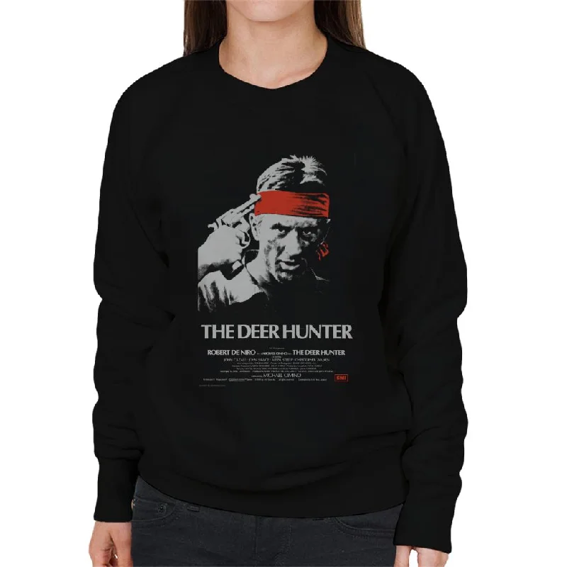 The Deer Hunter Russian Roulette Poster Women's Sweatshirt Hoodie with Reflective Safety Nightwear The Deer Hunter Russian Roulette Poster Women's Sweatshirt Hoodie with Reflective Safety Nightwear