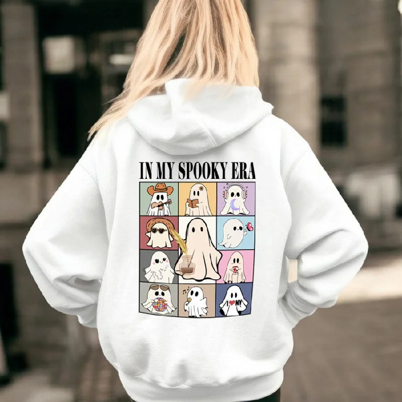 My Spooky Era Stadium Halloween Hoodie Hoodie with Cropped Fit Short Trendy