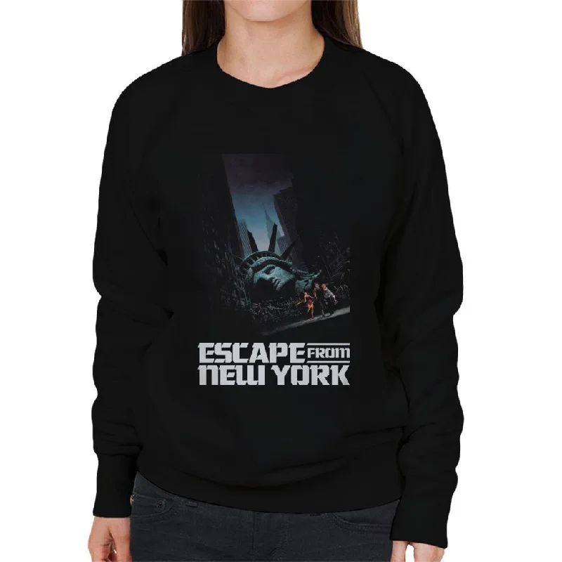 Escape From New York Fallen Statue Of Liberty Women's Sweatshirt Hoodie Sweatshirt Pullover Escape From New York Fallen Statue Of Liberty Women's Sweatshirt Hoodie Sweatshirt Pullover