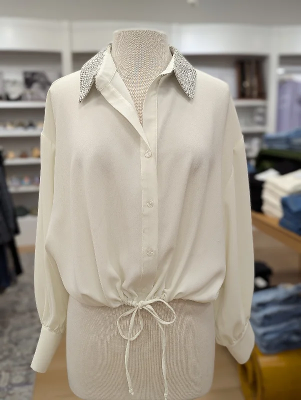 Kylie Blouse Frilled Cuff Blouse