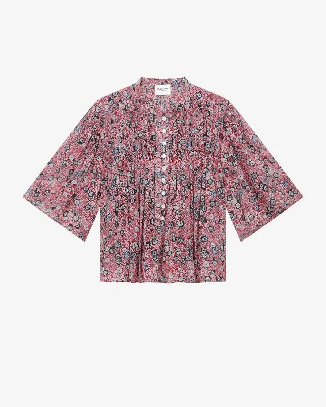 Blouse Destiny Satin Long Blouse