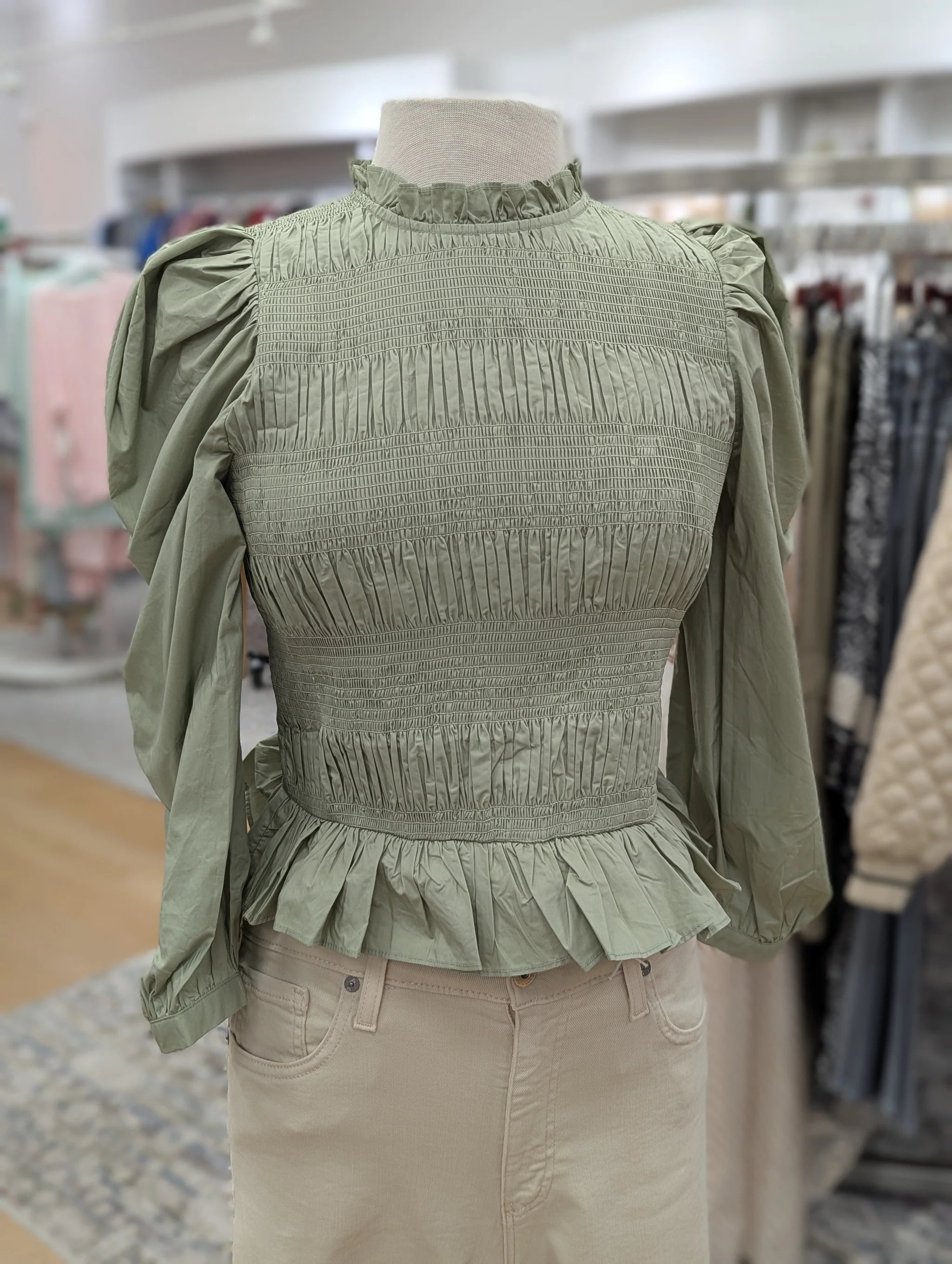 The Smock Blouse Loose Oversized Blouse
