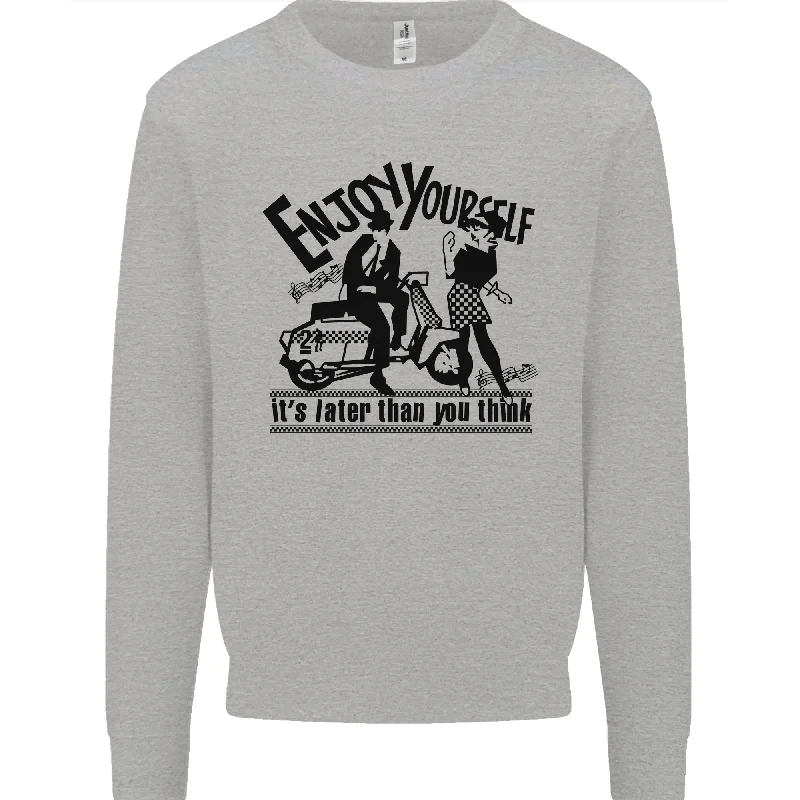 2Tone Enjoy Yourself 2 Tone SKA Music Mens Sweatshirt Jumper Cotton Hoodie Fleece Lining Warmth 2Tone Enjoy Yourself 2 Tone SKA Music Mens Sweatshirt Jumper Cotton Hoodie Fleece Lining Warmth