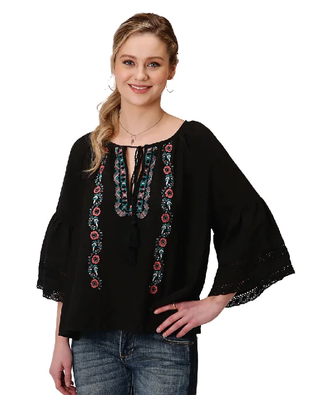Women's Cotten Blend Blouse Smart Casual Blouse
