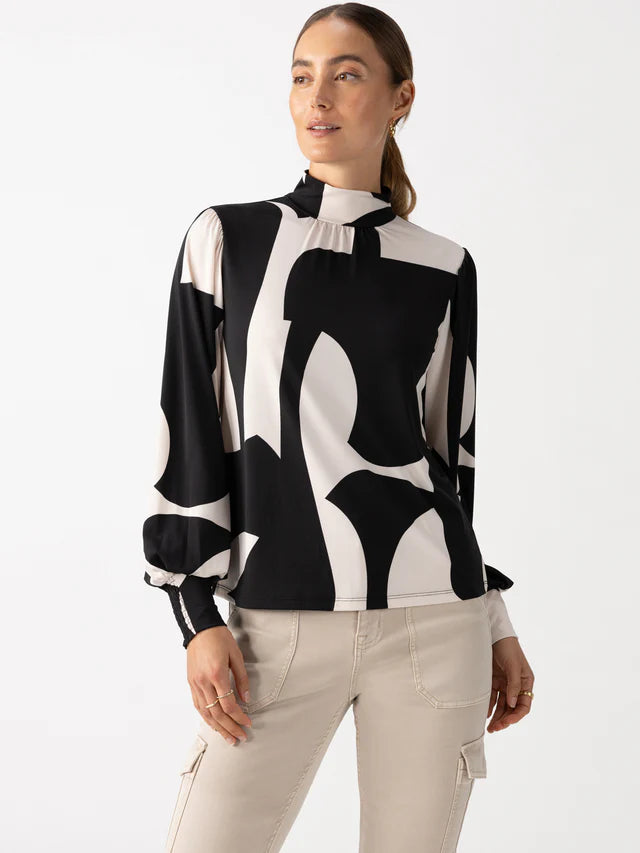 On The Spot Blouse Delicate Pleat Blouse