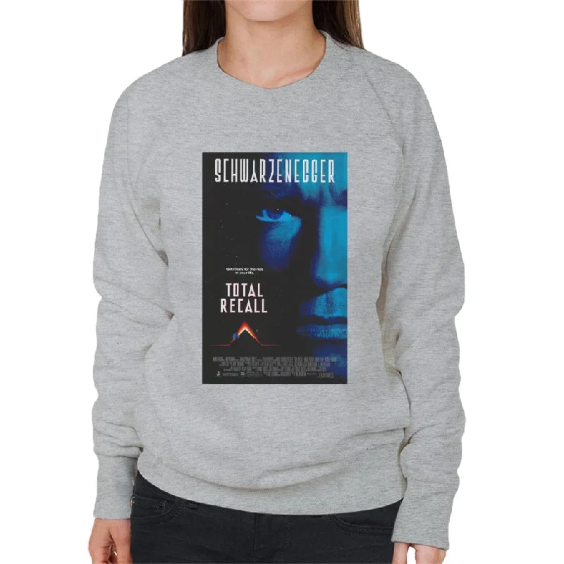 Total Recall Get Ready For The Ride Of Your Life Women's Sweatshirt Hooded Sweatshirt Casual Wear Street Style Total Recall Get Ready For The Ride Of Your Life Women's Sweatshirt Hooded Sweatshirt Casual Wear Street Style