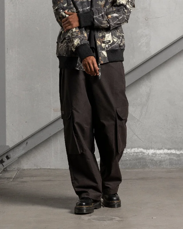 The Anti Order A600 Cargo Pants Black Classic Bootcut Trousers