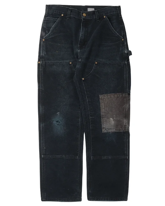 Carhartt Double Knee Pants Comfy High-Waist Jeans