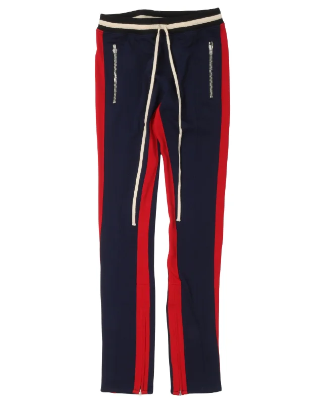 Fifth Collection Side Stripe Track Pants Classic Bootcut Trousers
