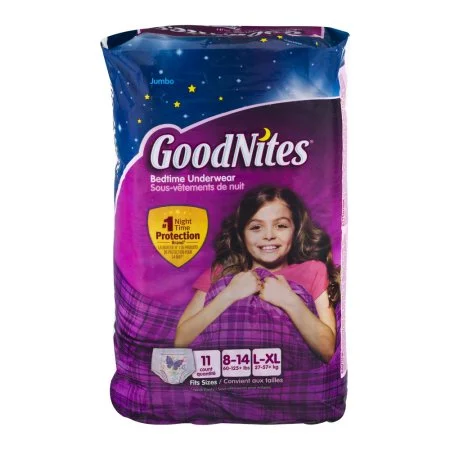 GOODNITES 41316 Youth Pants, Pack of 11 Cozy Fitted Pants