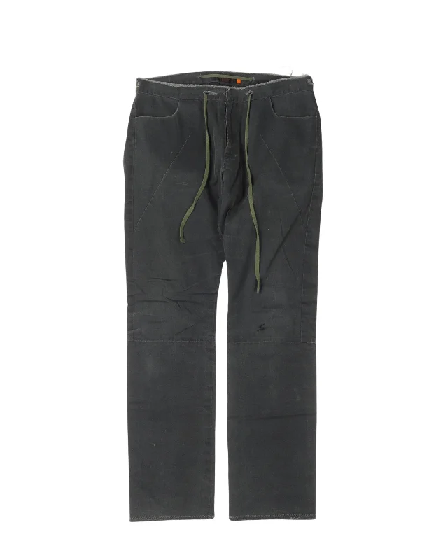 SS 2006 "T" Pants Comfortable Wide-Leg Pants
