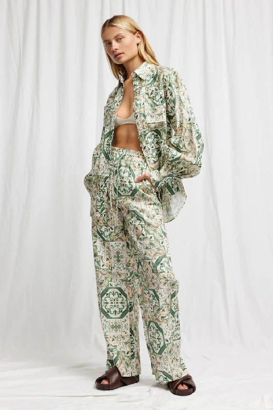 Elle Pant Classic Cropped Pants