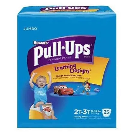 Huggies 45138 Training Pant, Case of 100 Stylish Elastic Waist Pants