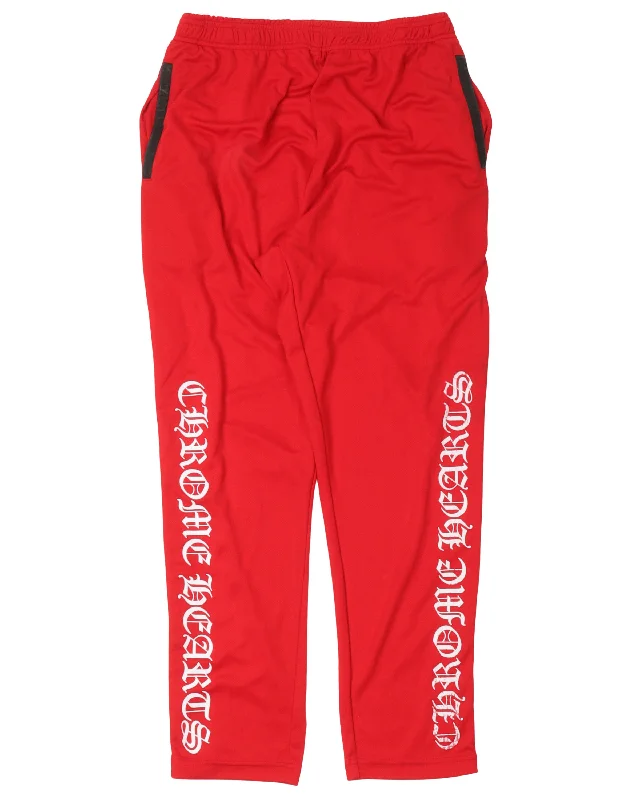 Snap Detail Track Pants Sleek Black Pants