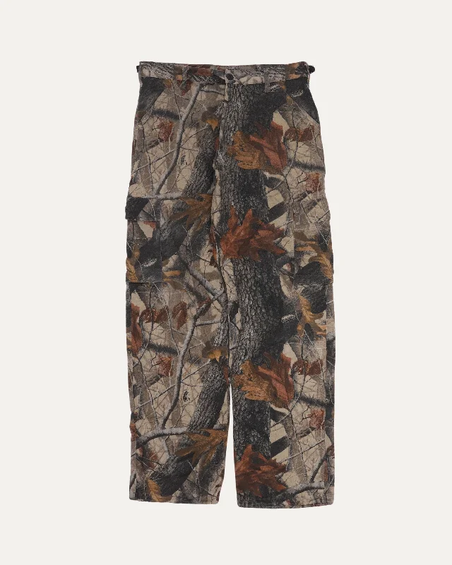 Realtree Hardwood Camouflage Cargo Pants Comfortable Denim Leggings