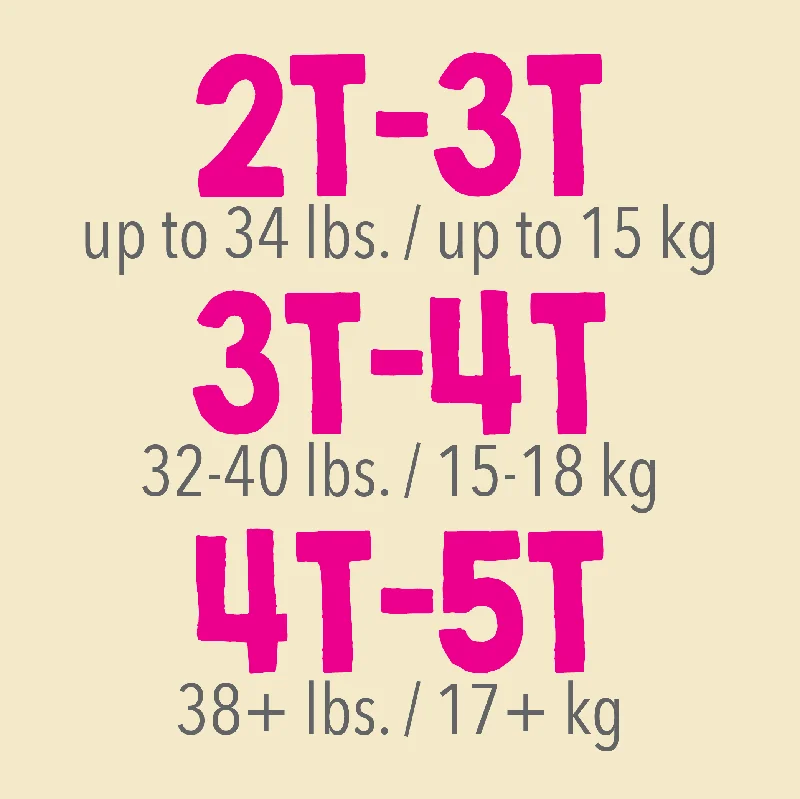 Cutie Pant Training Pant - Girl 4T-5T, Pack of 19 Comfy Cargo Trousers