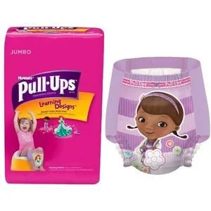 Pull-Ups Training Pants for Girls with Learning Design, 2T/3T, Package of 25 Comfortable Jogging Pants Pull-Ups Training Pants for Girls with Learning Design, 2T/3T, Package of 25 Comfortable Jogging Pants