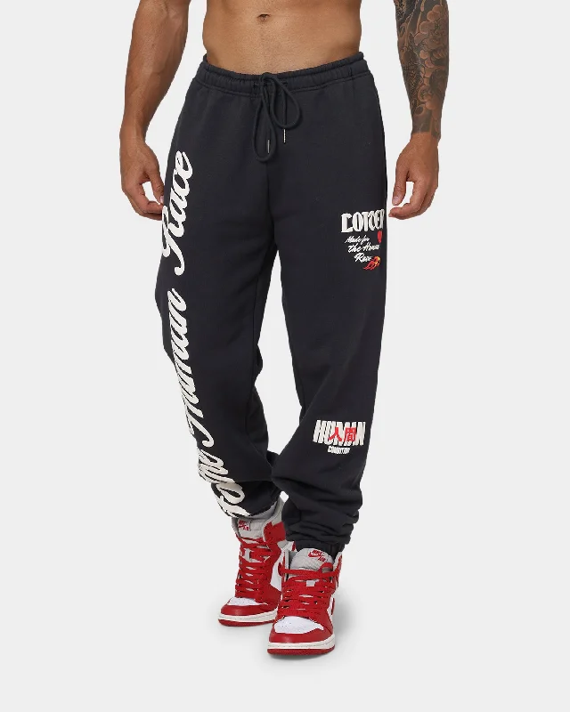 Loiter Speedrunner Track Pants Charcoal Stylish Paperbag Waist Pants