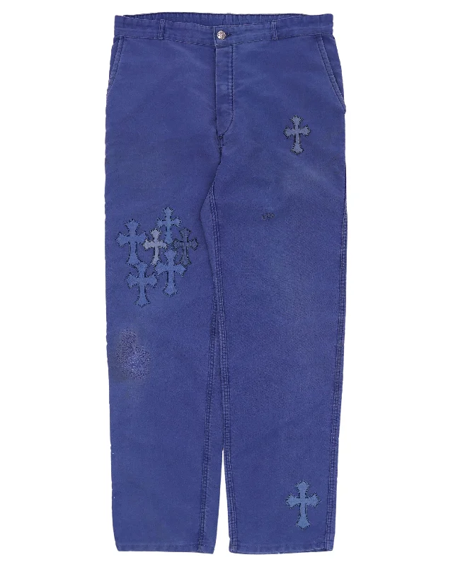 Cross Patch French Work Pants Fashionable Sporty Pants