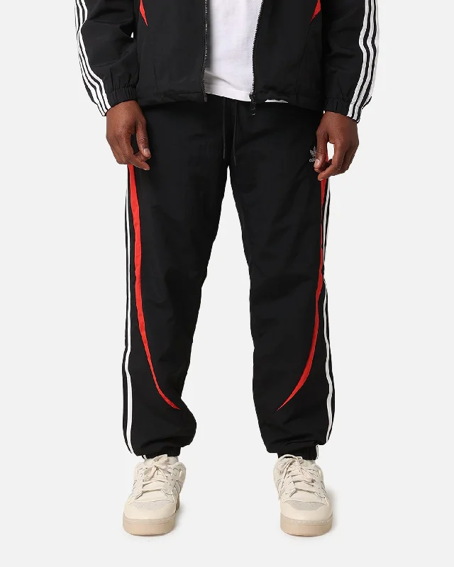 Adidas Archive Pants Black/Better Scarlet Elegant Trouser Pants