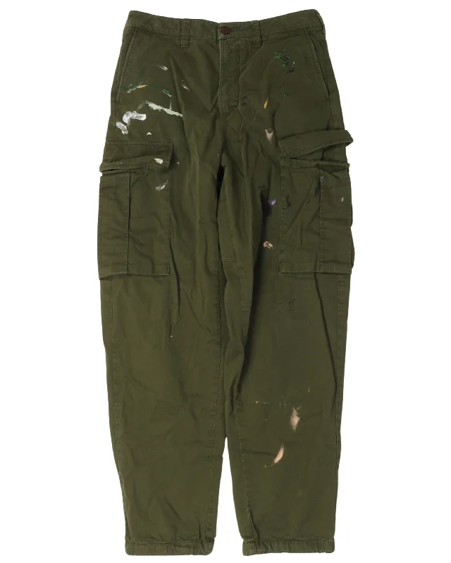Painted Cargo Pants Stylish Harem Pants