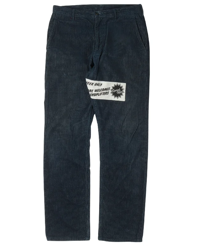 Closing Down Sale Corduroy Pants Soft Stretch Leggings