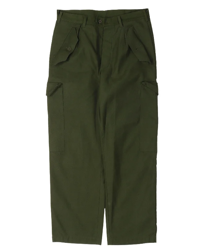 Swedish Military Cargo Pants Cozy Jogger Leggings