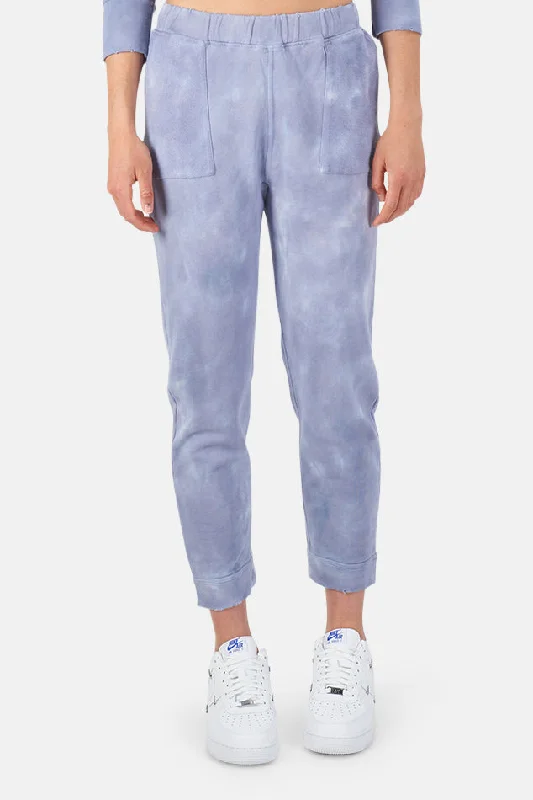 Blex Pant Washed Denim High-Waist Yoga Pants