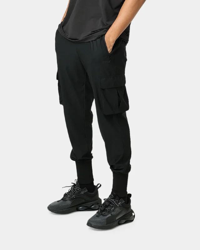 Pyra Nero Rep Pants Black Fashionable Sporty Pants