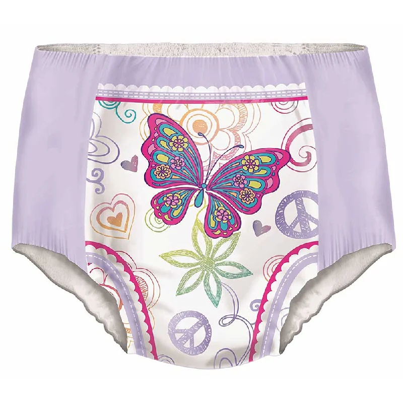 Goodnites 43361 Girls Nighttime Pants Pack of 33 High-Waist Yoga Pants