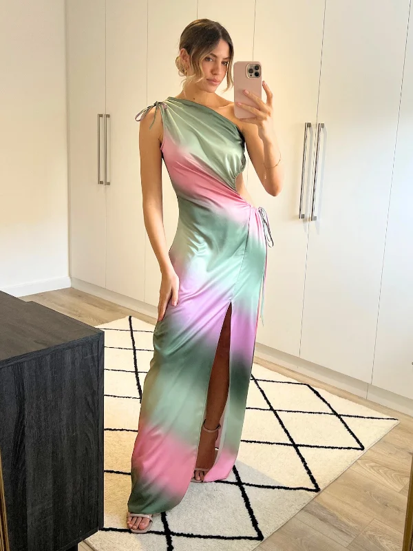 Jovie Cut Out Maxi Dress / Ombre Classic A-Line Maxi Dress