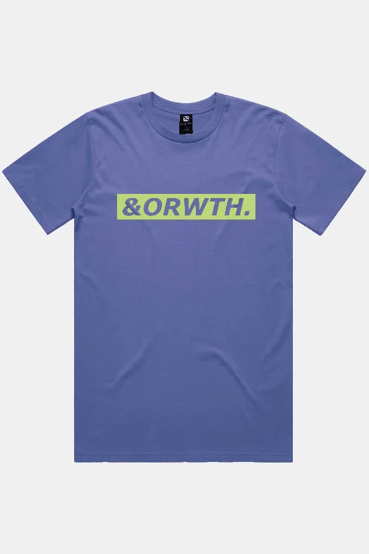 Inside The Box Tee Violet Front Pockets Side Pockets Patch Pockets