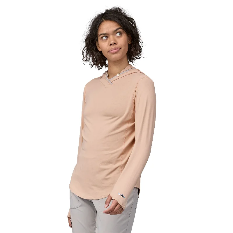 Patagonia Tropic Comfort Long Sleeve Shirt - Womens Zippered Front Buttoned Front Snap Front Patagonia Tropic Comfort Long Sleeve Shirt - Womens Zippered Front Buttoned Front Snap Front