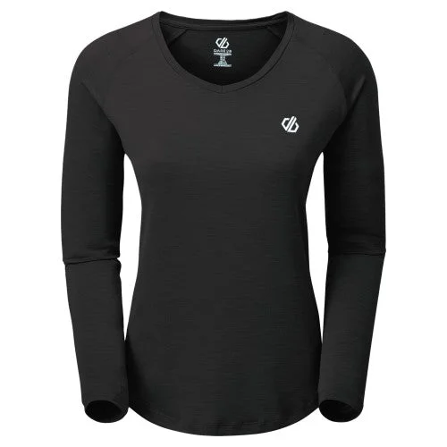 Dare 2B | Womens/Ladies Discern Long Sleeve T-Shirt Knit Fabric Woven Fabric Fleece Fabric Dare 2B | Womens/Ladies Discern Long Sleeve T-Shirt Knit Fabric Woven Fabric Fleece Fabric