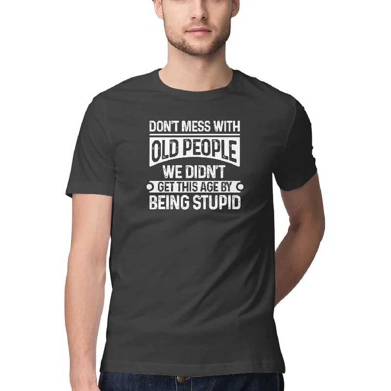 Don't Mess - Men's T-shirt Anti-Shrink Durable Soft