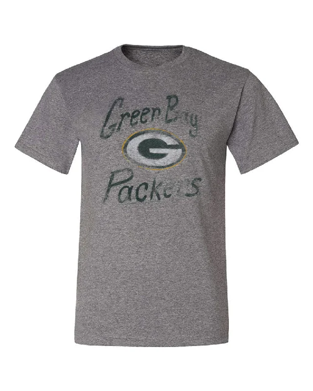 Green Bay Packers Vintage Inspired Gameday Men's T-Shirt Anti-Shrink Durable Soft