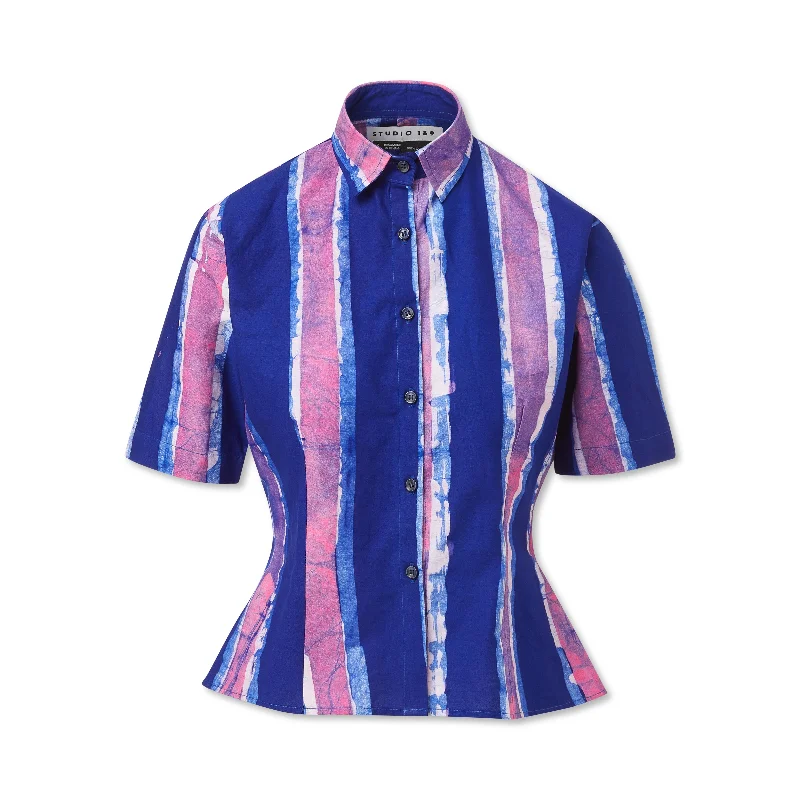 Hand-Batik Cotton Fitted Shirt Rayon Fabric Velvet Fabric Corduroy Fabric