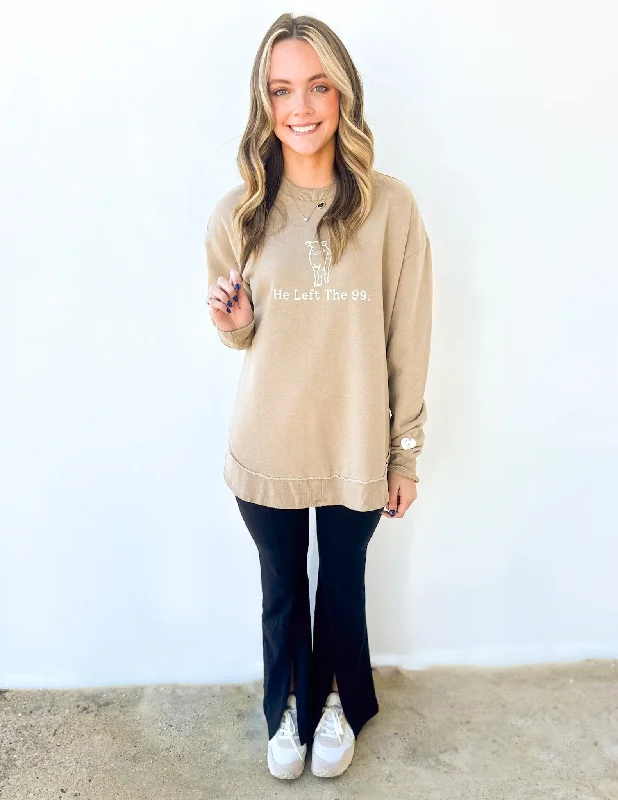 He Left the 99 Addyson Nicole Company Royce Sweatshirt Satin Blend Silk Blend Wool Blend He Left the 99 Addyson Nicole Company Royce Sweatshirt Satin Blend Silk Blend Wool Blend