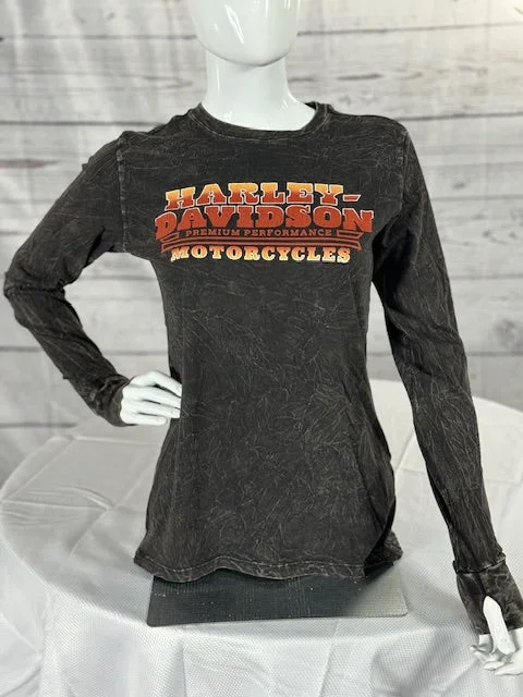 Lava Long Sleeve Dealer Tee Thin T-Shirt Open Front Quick Dry